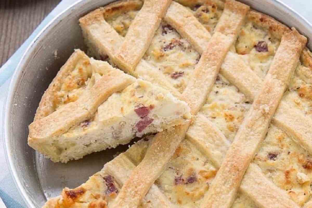 Pastiera salata ricetta