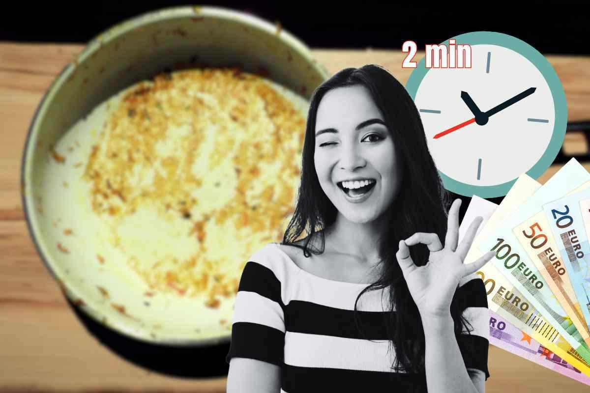 come eliminare grasso incrostato dalla padella