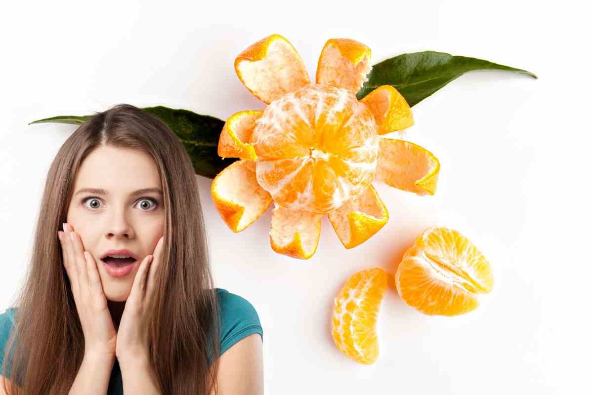 come riutilizzare bucce del mandarino
