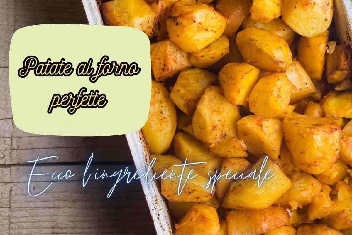 ricetta patate al forno perfette