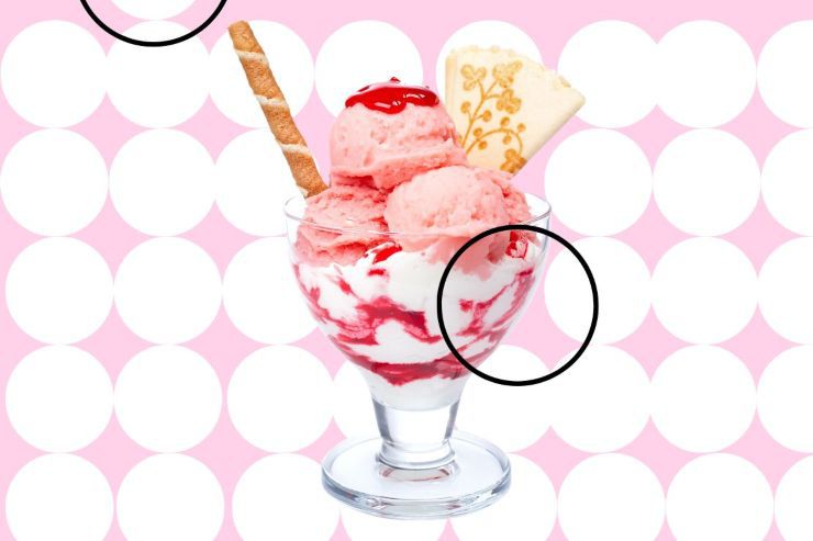 test illusione ottica gelati