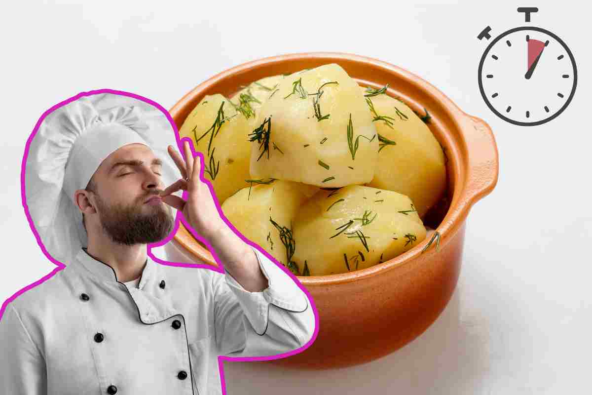 Come avere patate bollite in 5 minuti