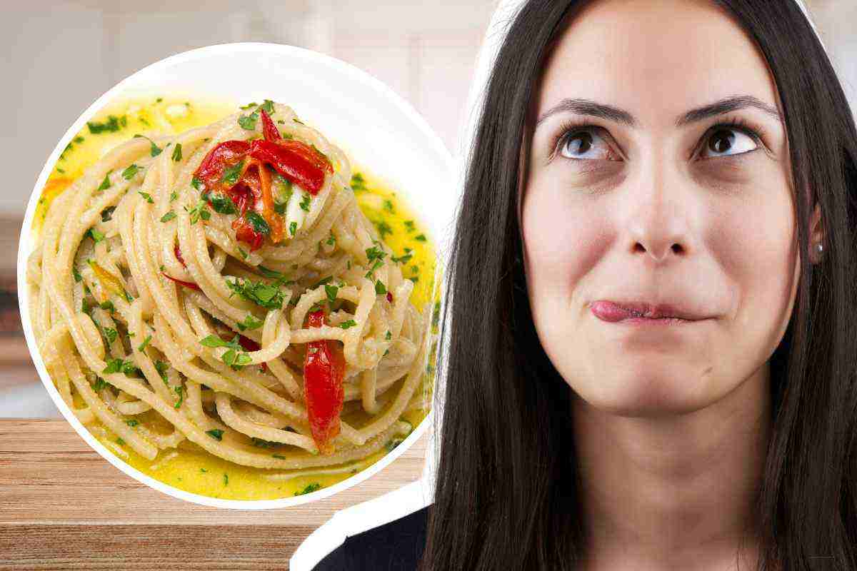 Ricetta pasta aglio e olio alla napoletana