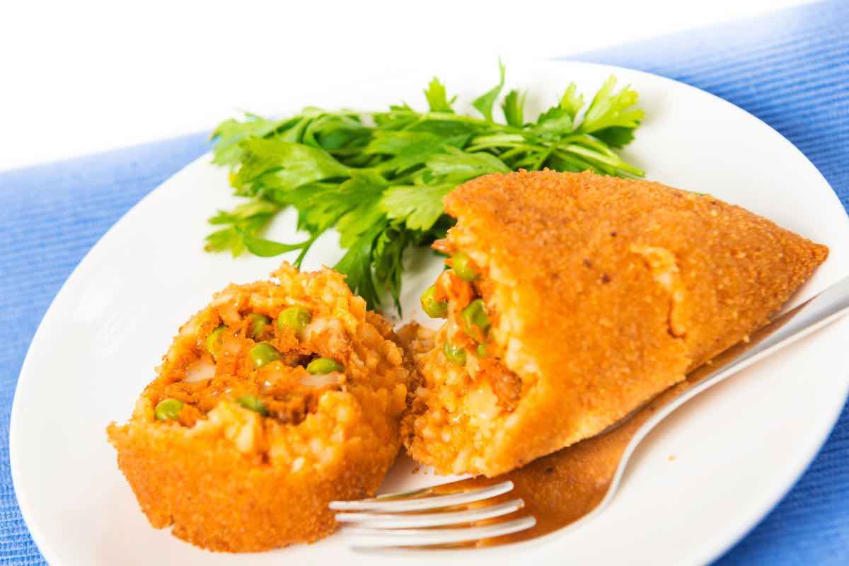 ricetta facile arancini siciliani 