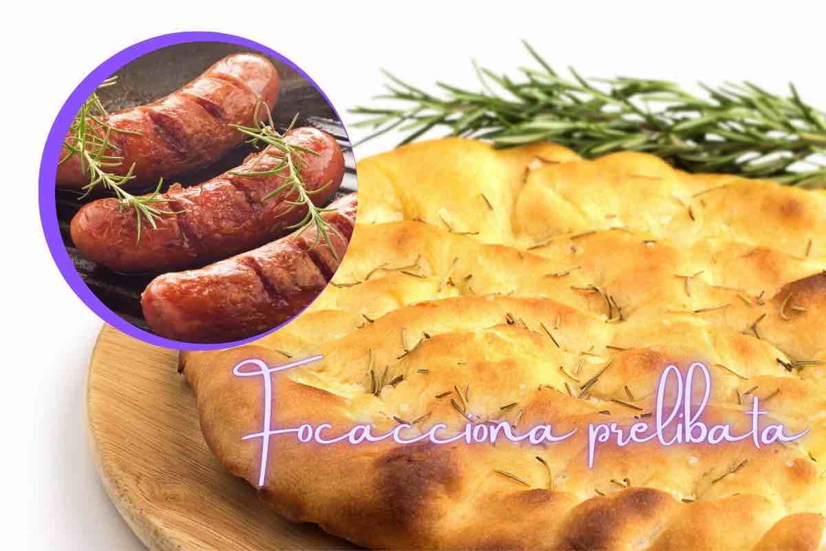 Ricetta focacciona ai würstel