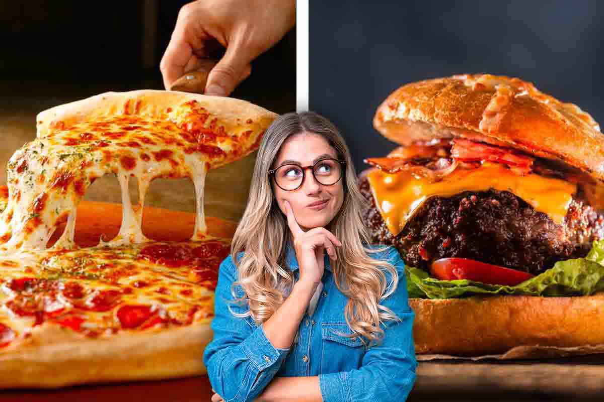 Test personalità, pizza o hamburger