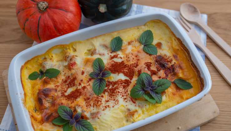 Ricetta lasagne di zucca