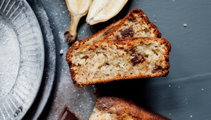 la ricetta del banana bread 