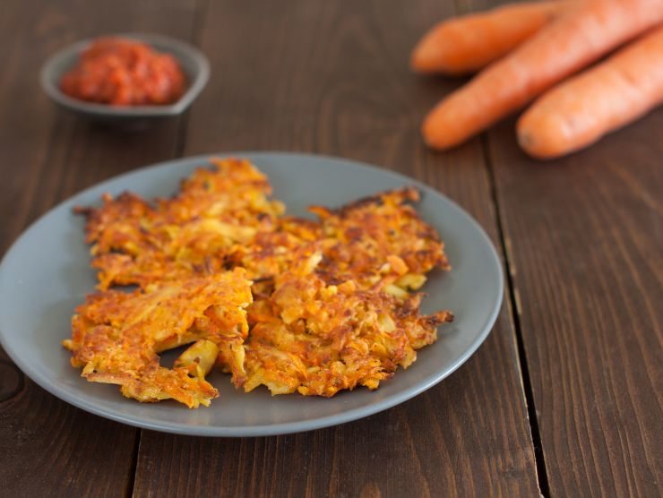 deliziosi carrot pancakes