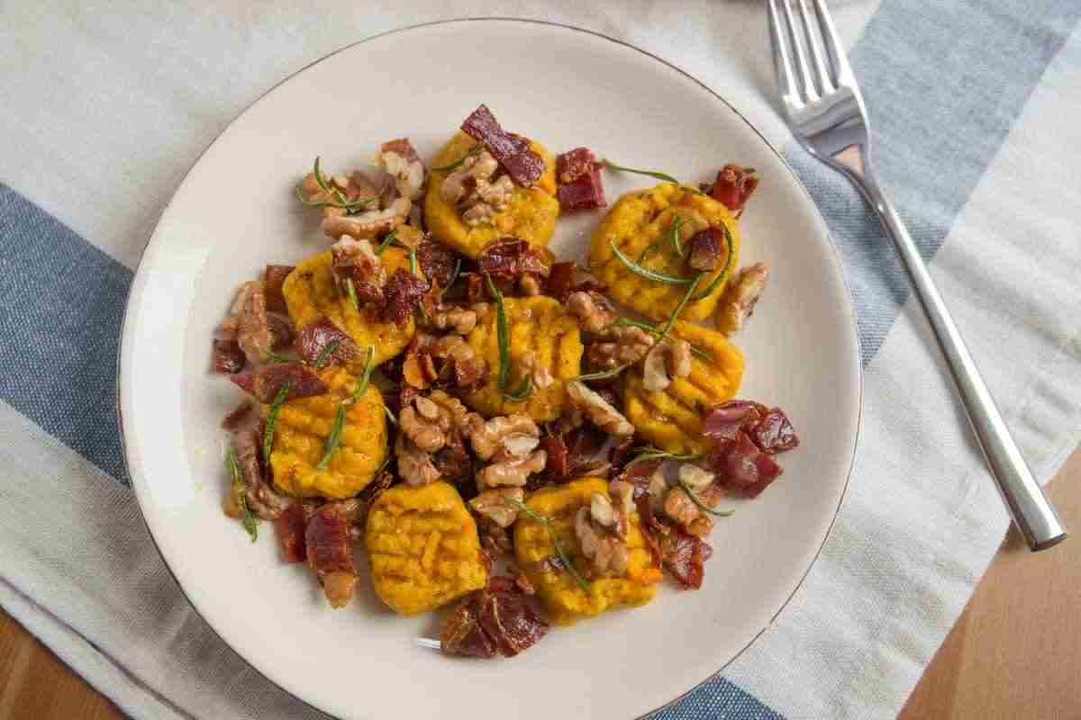 gnocchi zucca speck