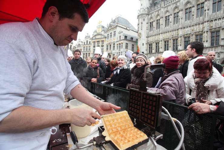 Fare gli waffle senza piastra