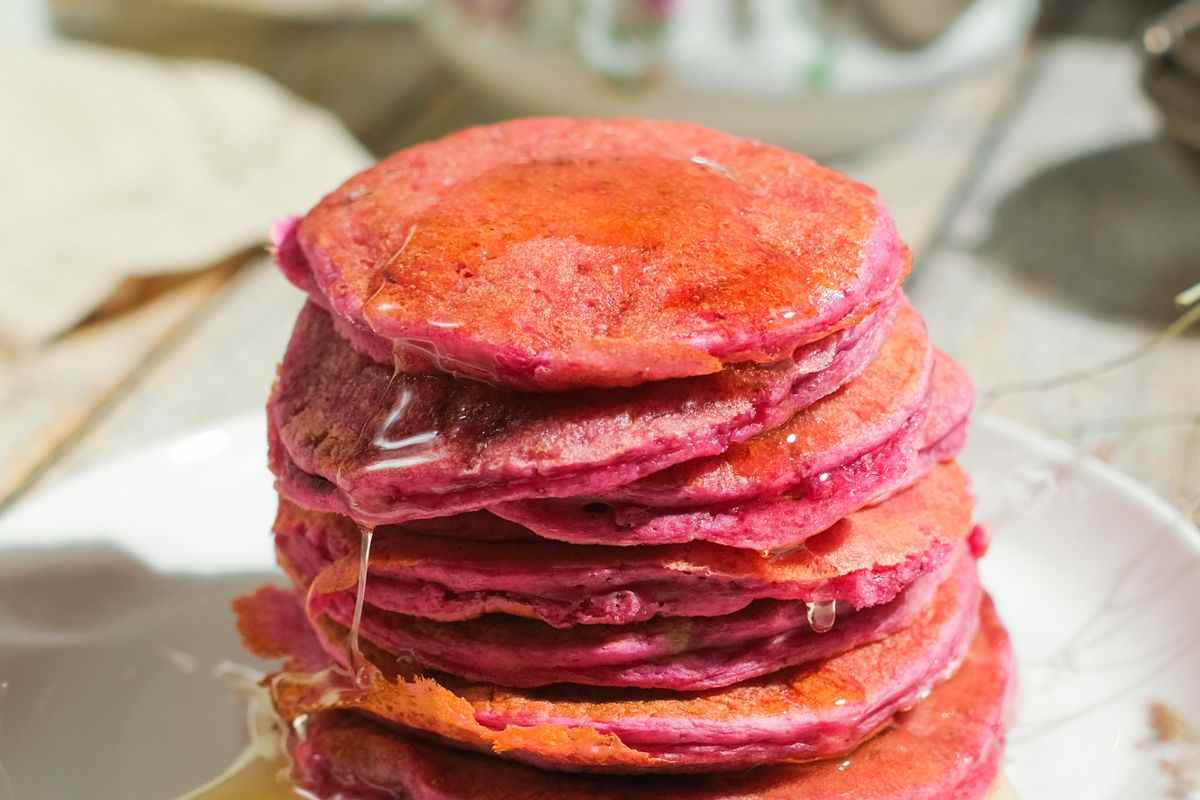 pancakes rosa