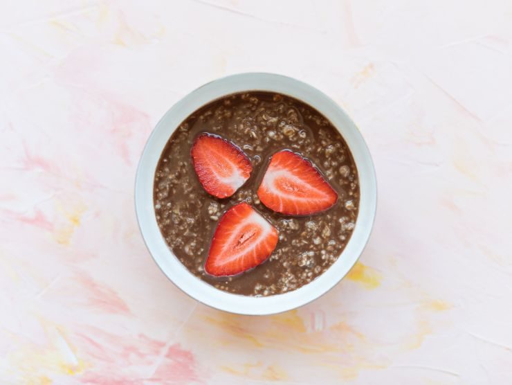 ricetta porridge cioccolato